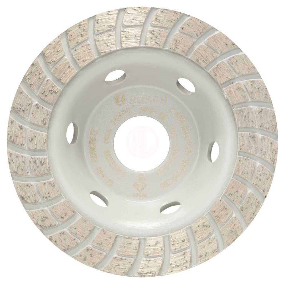 Bosch Kalın Beton Tabaka İçin Turbo Elmas Çanak Disk 105 Mm - 2608603313