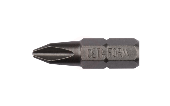 Ceta Form 1/4 İnç Yıldız Bits Uç Ph0 X 25 Mm
