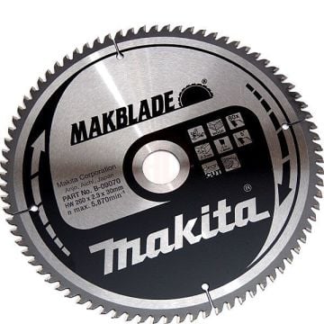 Makita Profesyonel Ahşap Daire Testere 260x30 mm 80 Diş (B-09070)