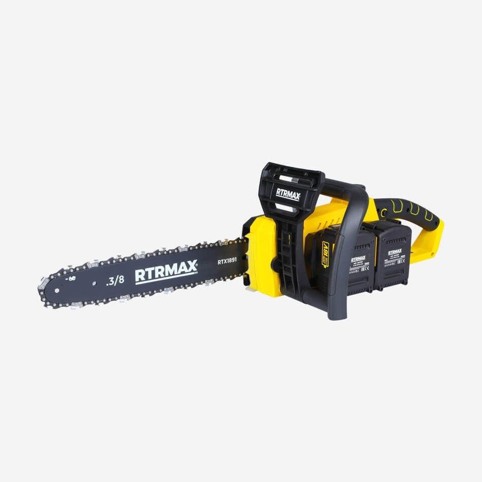 Rtrmax RTX1891 Akülü Ağaç Kesme Motoru 36V 35Cm Pala 2x4 Ah Akü X-Lion