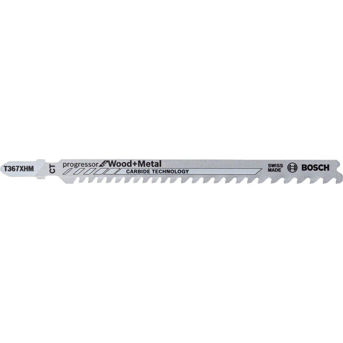 Bosch Dekupaj Testere Bıçağı Progressor For Wood And Metal T 367 XHM 132 mm (3 Adet) - 2608667562