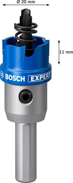 Bosch Delik Açma Testeresi Expert Carbide Metal 20 mm - 2608901403