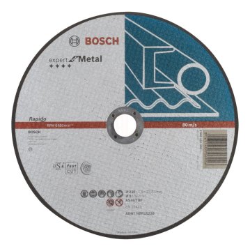 Bosch Metal Kesme Diski Expert For Metal Rapido Düz 230x22,23x1,9 mm (AS 46 T BF) - 2608603400