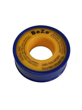 Beze Sarı Doğalgaz Teflon Bant 12 mm x 0,1 mm x 8 m