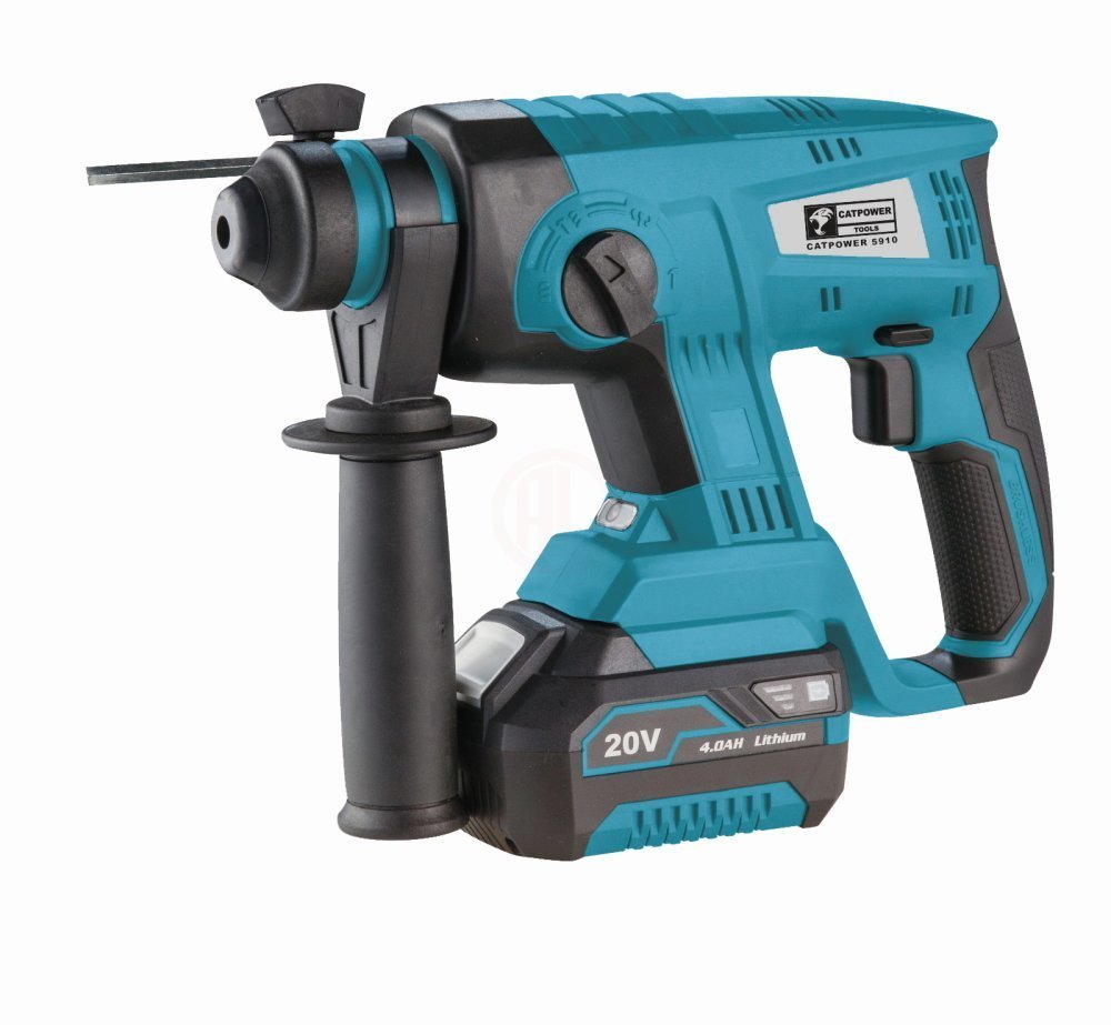 Catpower Akülü Kırıcı Delici Makine SDS Plus 5190 (2 x 4,0 Ah Akü)