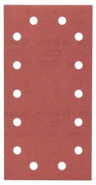 Bosch Titreşimli Zımpara Kağıdı 14 Delik 115x230 mm 180 Kum (10 Adet) - 2609256B23