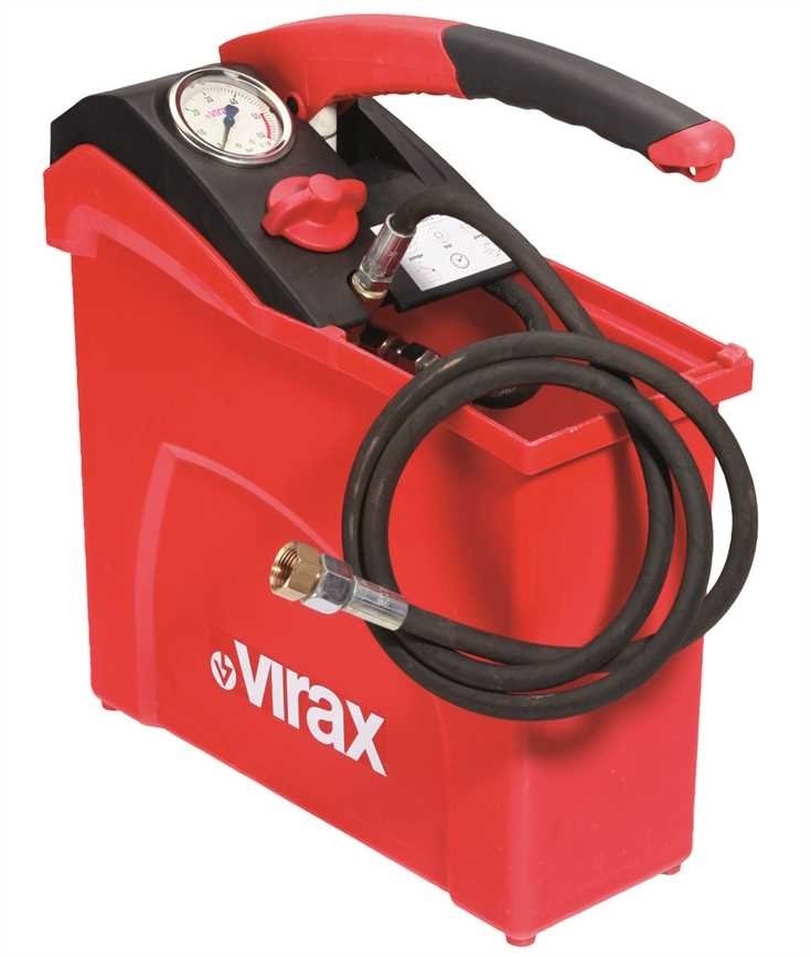 Virax 262035 SIHHİ TESİSAT İÇİN TEST POMPASI 50 BAR 5 LT - VIR262035