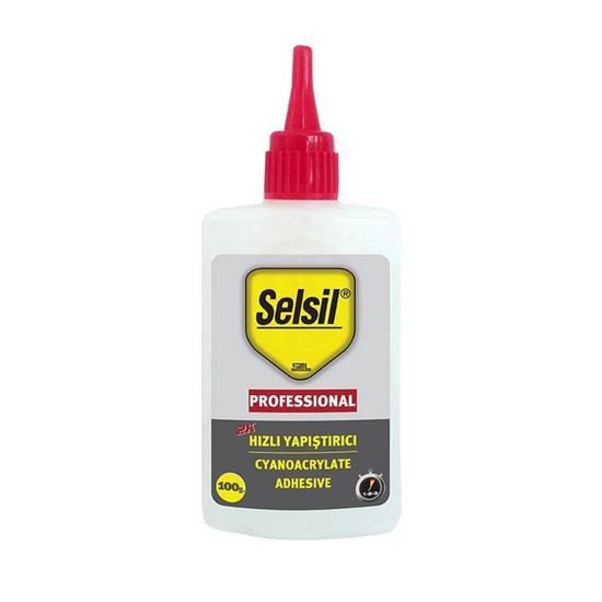 Selsil MDF Hızlı Cyno Tekli Siyanoakrilat 50 Gr