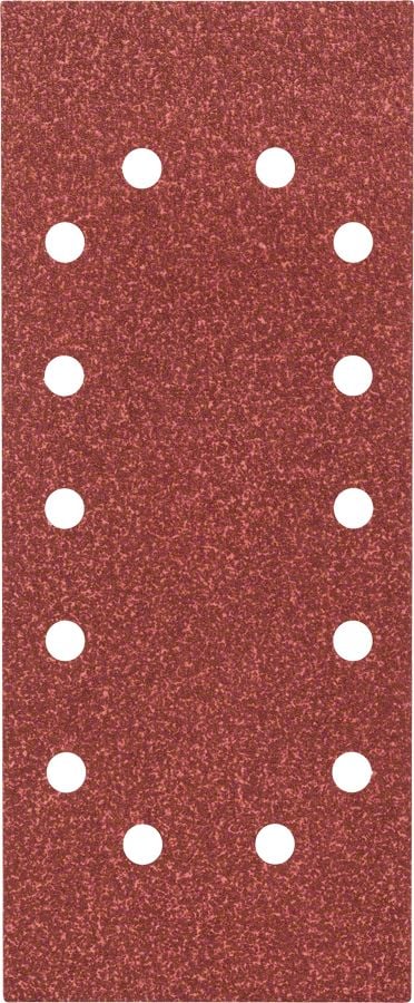 Bosch Titreşimli Zımpara Kağıdı 14 Delik 115x280 mm 60 Kum (10 Adet) - 2609256B27