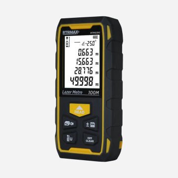 Rtrmax RTM039G 100 Mt Şarjlı Yeşil Lazer Mesafe Ölçer