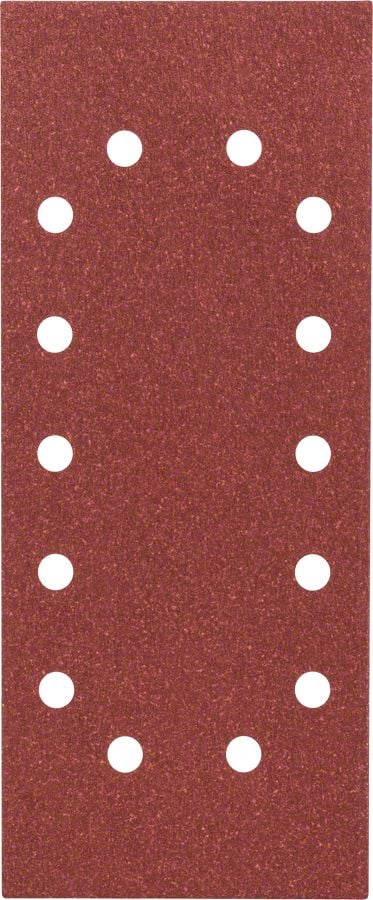 Bosch Titreşimli Zımpara Kağıdı 14 Delik 115x280 mm 80 Kum (10 Adet) - 2609256B28