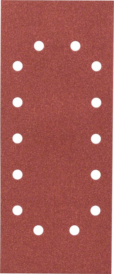 Bosch Titreşimli Zımpara Kağıdı 14 Delik 115x280 mm 120 Kum (10 Adet) - 2609256B29
