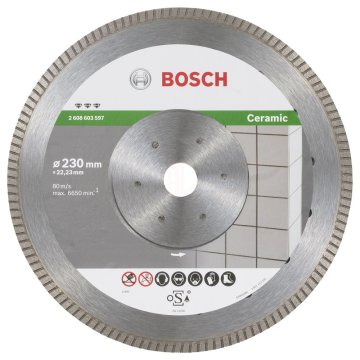 Bosch Elmas Kesme Diski Best For Ceramic ExtraClean 230x22,23 mm - 2608603597