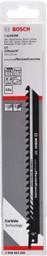 Bosch Panter Testere Bıçağı Endurance For Aerated Concrete S 1141 HM 225 mm (10 Adet) - 2608653282