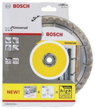 Bosch Elmas Kesme Diski Best For Universal + Metal 180x22,23 mm - 2608603632