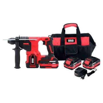 Brio Akülü Kırıcı Delici 24 900W Çift Akülü 21V 4A