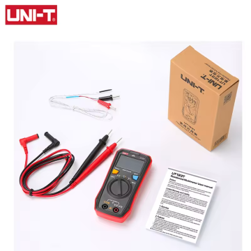 Unit UT123T Cepte Taşınabilir Dijital Led Ekranlı Multimetre Ölçü Aleti