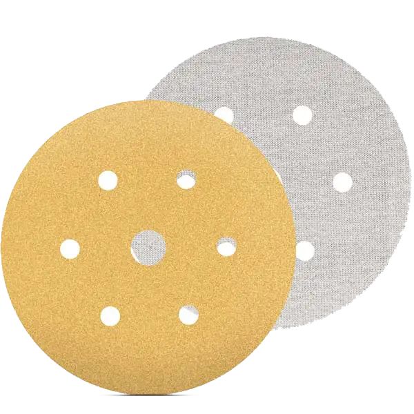Karbosan Alüminyum Oksit C Kağıt Cırtlı Disk ACR31 7 Delikli 150 mm 320 Kum - KAR954480