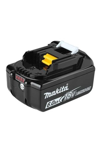 Makita Yedek Akü Li-Ion (Bl1860B) 18V 6,0 Ah Sürgülü Güç Göstergeli Kutusuz (632F69-8)