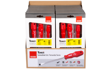 Ceta Form Torex Tornavida Takımı Teşhir Seti 12 X 4000M/7St2