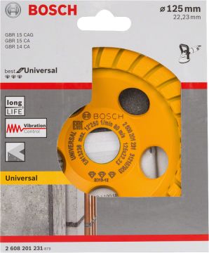 Bosch Elmas Çanak Disk Best For Universal Turbo 125 mm - 2608201231