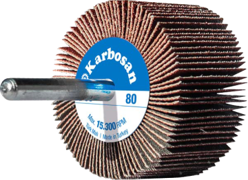 Karbosan Saplı Mop Zımpara 60x15 mm 40 Kum - KAR915533