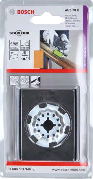 Bosch Starlock Zımpara Tabanı Profil AUZ 70 G 70 mm - 2608662346