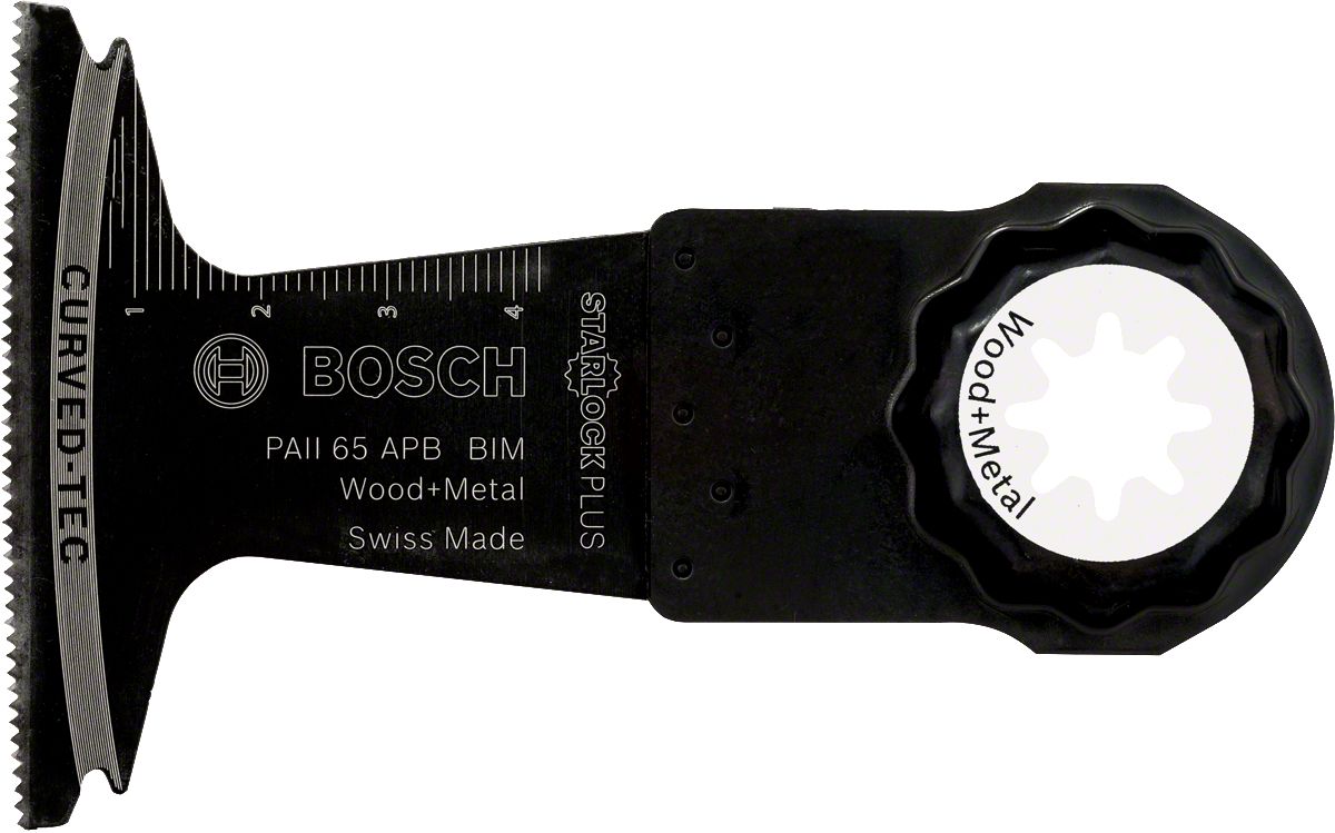 Bosch Starlock Plus Testere Ucu Wood And Metal PAII 65 APB 65 mm (10 Adet) - 2608664494