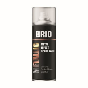 Brio Brio Sprey Boya Metalik Gümüş Ayna Etkisi 400 M