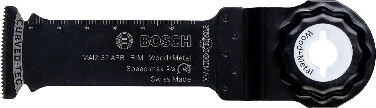 Bosch Starlock Max Testere Ucu Wood And Metal MAIZ 32 APB 32 mm (10 Adet) - 2608664497