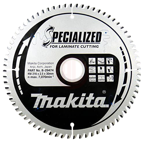 Makita Profesyonel Laminat Daire Testere 216x30 mm 72 Diş (B-29474)