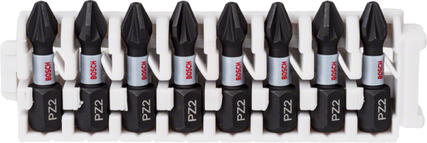 Bosch Vidalama Ucu Impact Control PZ2x25 mm (8 Adet) - 2608522325