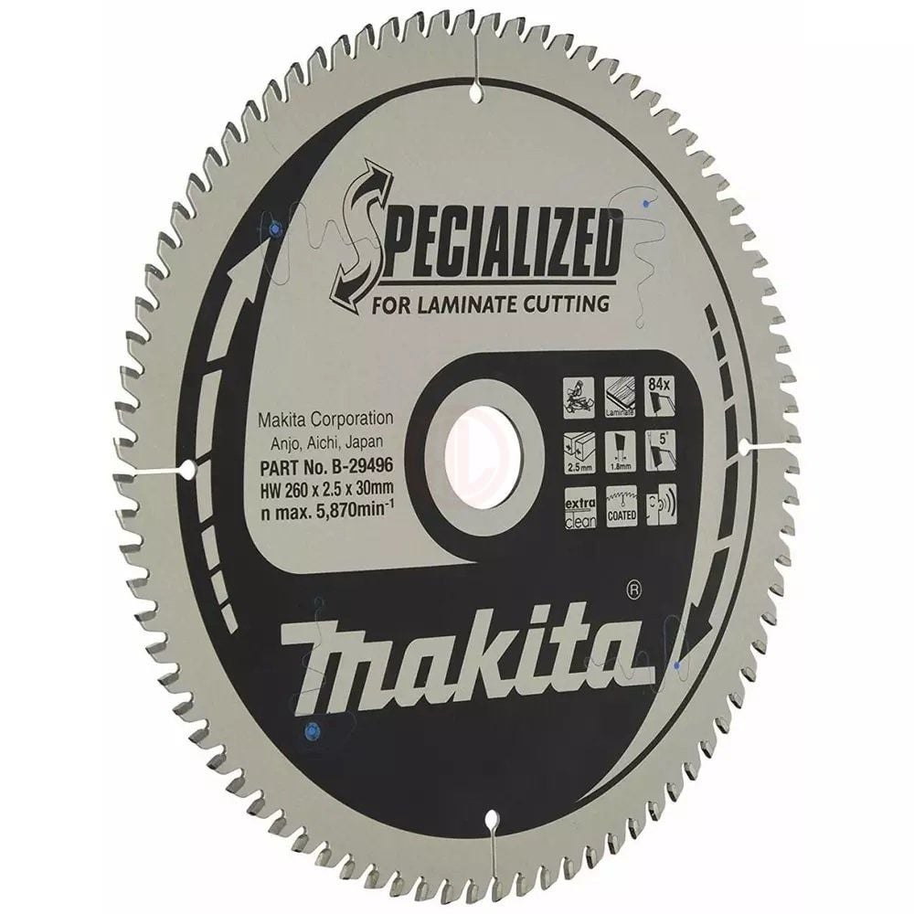 Makita Profesyonel Laminat Daire Testere 260x30 mm 84 Diş (B-29496)