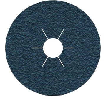Karbosan Zirkonyum Fiber Disk ZWR11 Düz 115 mm 100 Kum - KAR958556