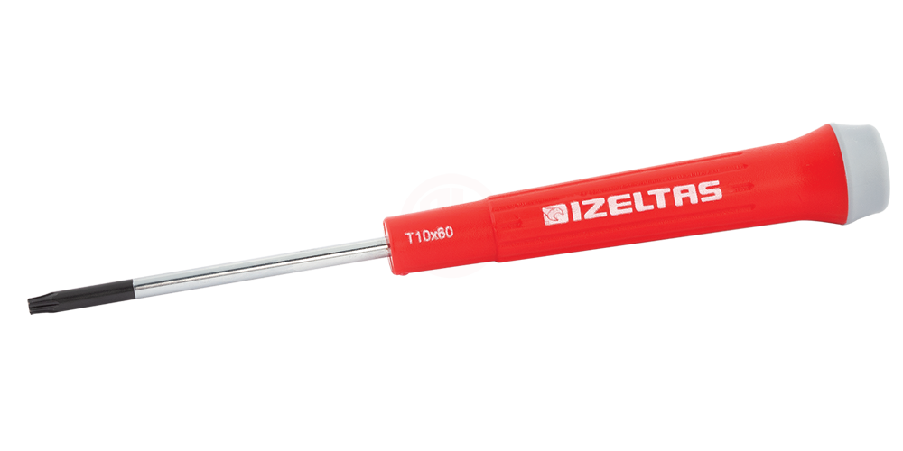 İzeltaş Torx Uçlu Tornavida Elektronikçi Tip Klemens