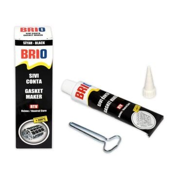 Brio Sıvı Conta 85 Gr Rtv Siyah