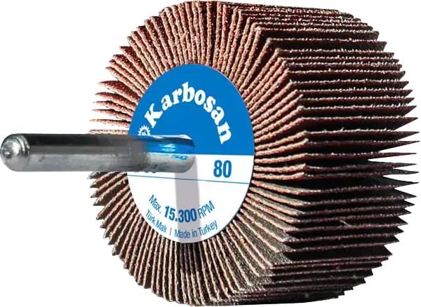 Karbosan Saplı Mop Zımpara 60x30 mm 180 Kum - KAR982099