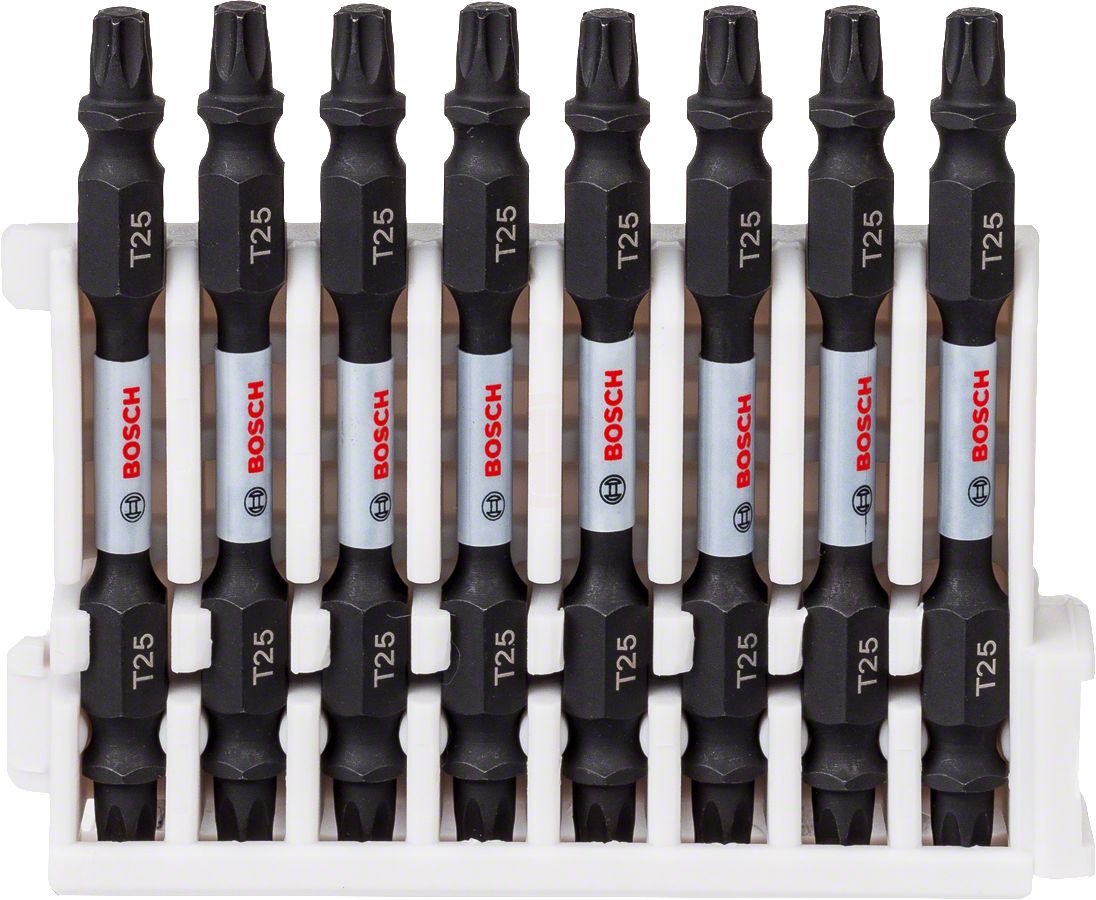 Bosch Vidalama Ucu Çift Taraflı Impact Control T25-T25x65 mm (8 Adet) - 2608522340