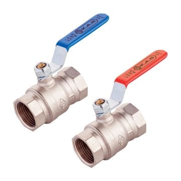 KAS Küresel Su Vanası Tam Geçişli PN25 - 3/4 İnç