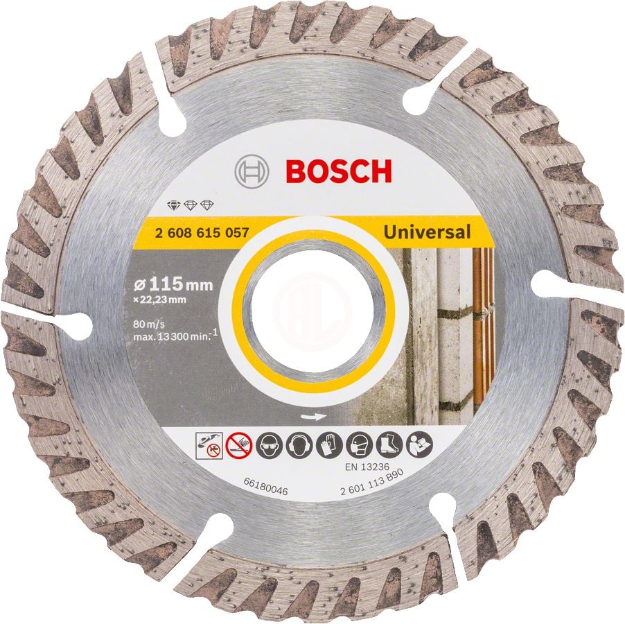 Bosch Elmas Kesme Diski Standard For Universal 115x22,23 mm - 2608615057