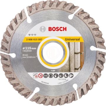 Bosch Elmas Kesme Diski Standard For Universal 115x22,23 mm - 2608615057