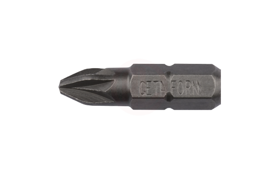 Ceta Form 1/4 İnç Pozidriv Bits Uç Pz1 X 25 Mm