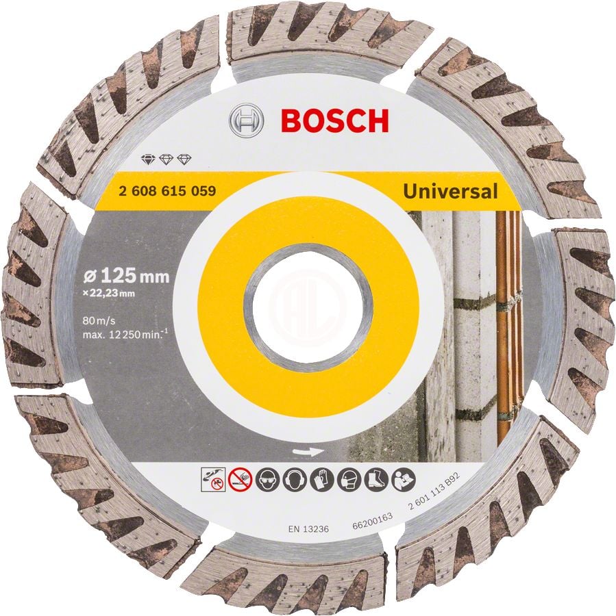 Bosch Elmas Kesme Diski Standard For Universal 125x22,23 mm - 2608615059