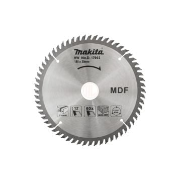 Makita Standart Ahşap Daire Testere 185x30 mm 60 Diş (TCG) (D-17902)