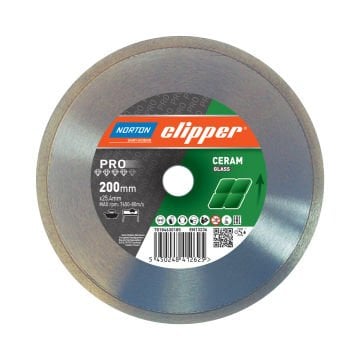 Clipper Pro Ceram Glass Testere 250 Mm - CLICERAMGLASS250