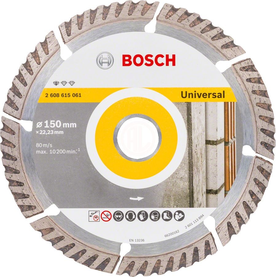 Bosch Elmas Kesme Diski Standard For Universal 150x22,23 mm - 2608615061