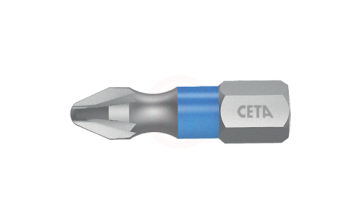 Ceta Form 1/4 İnç Pozidriv Bits Uç (Renk Kodlu) Pz1X25 Mm