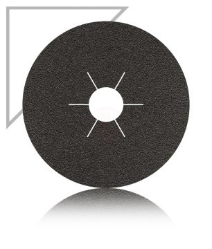 Karbosan Silisyum Karbür Fiber Disk Düz 115 mm 40 Kum - KAR921340