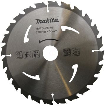 Makita Standart Ahşap Daire Testere 210x30 mm 24 Diş (D-29050)
