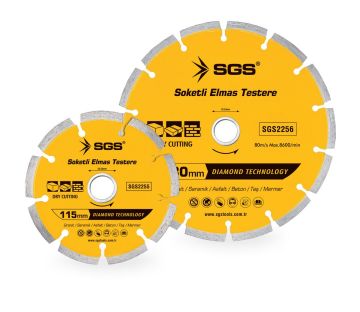 SGS Soketli Elmas Testere 115Mm